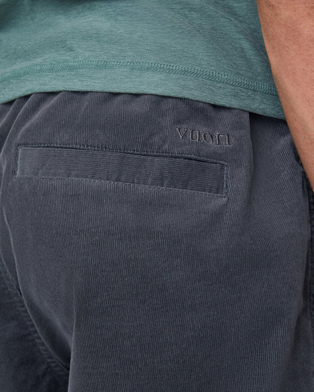 Vuori Optimist Elastic Waist Short 8" Men's Charcoal Shorts