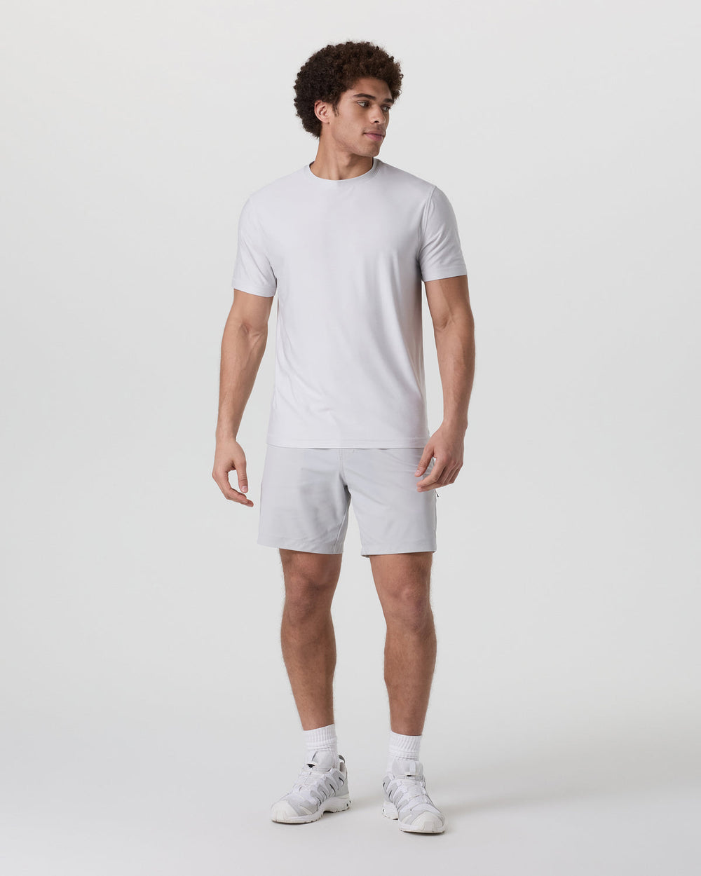 Vuori Fleet Sport Short Unlined Classic Fit 7" Sky Grey