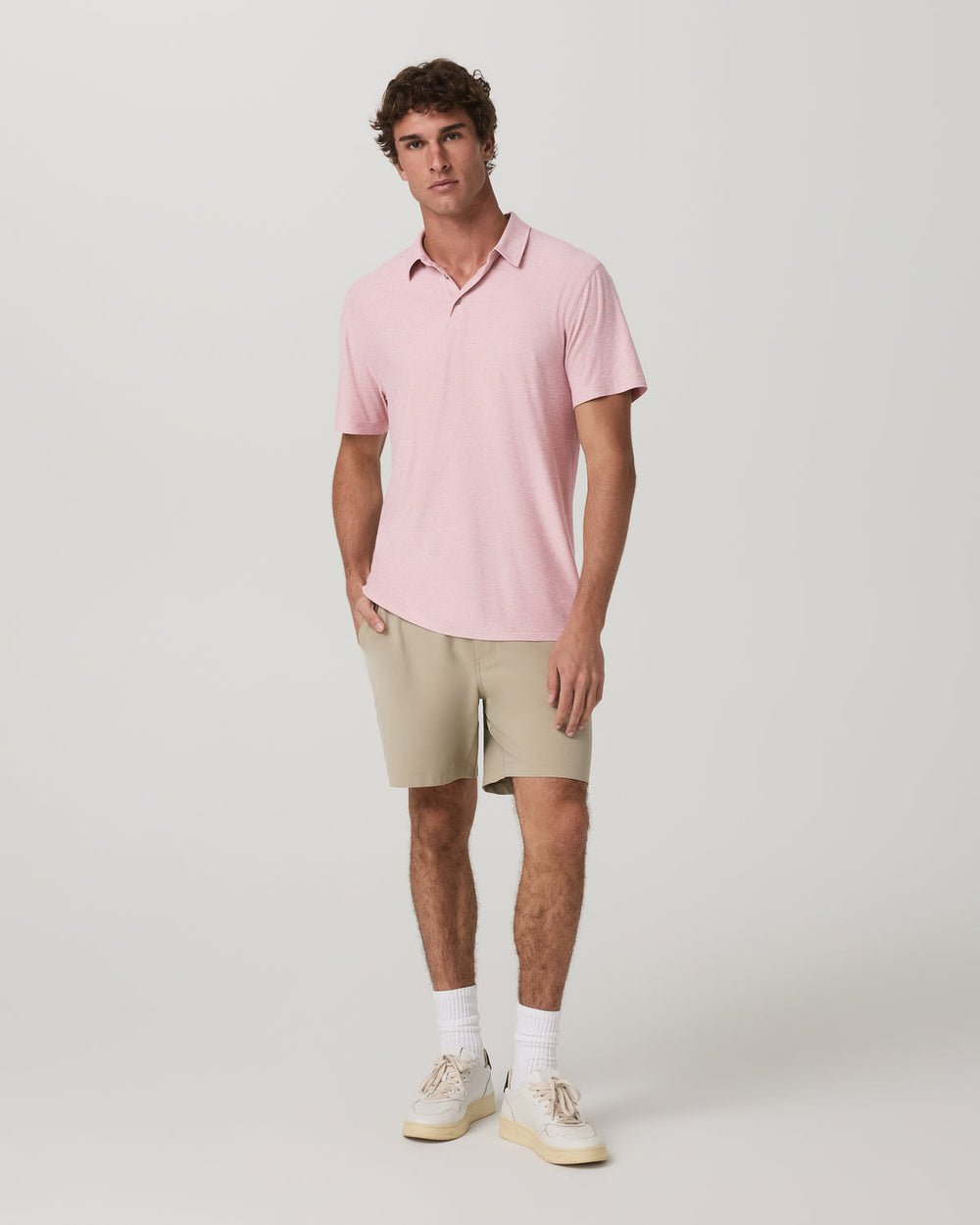 Vuori Meta Short 6" Men's Truffle Classic Chino Shorts