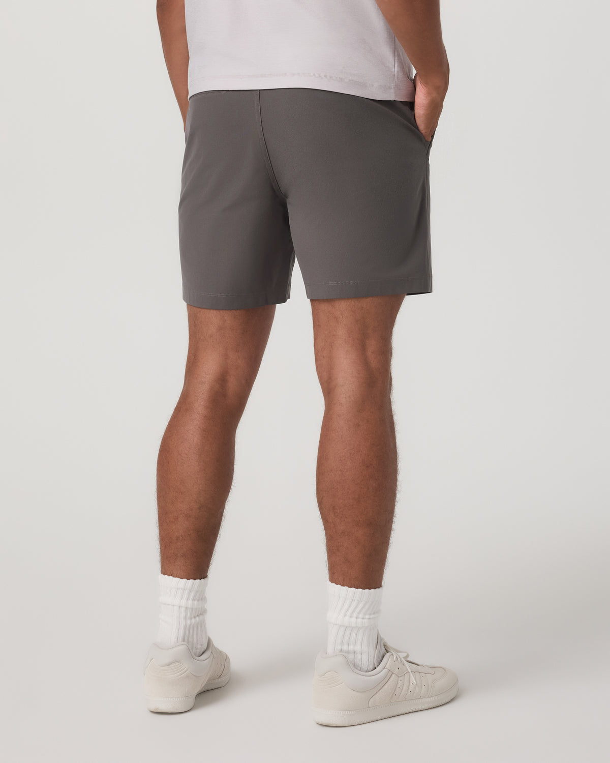 Vuori Meta Short 6" Men's Warm Grey Classic Chino Shorts