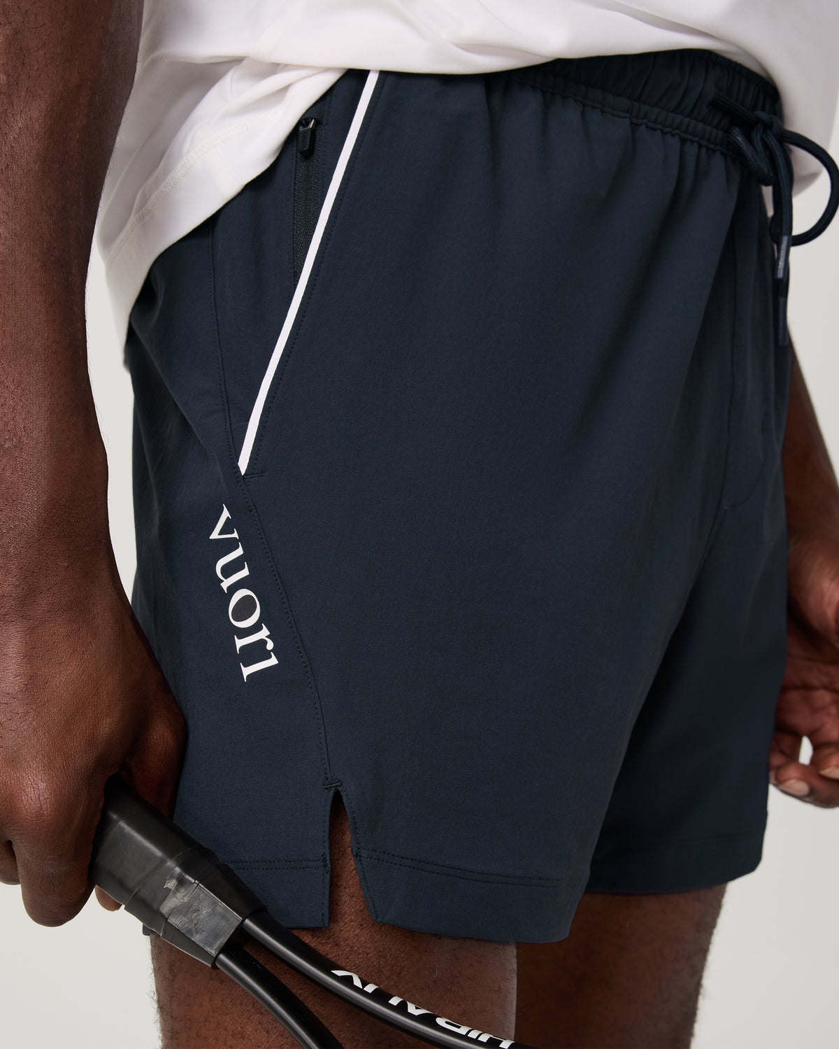 Vuori Crosscourt Short Unlined 5" Men's Navy Tennis Shorts