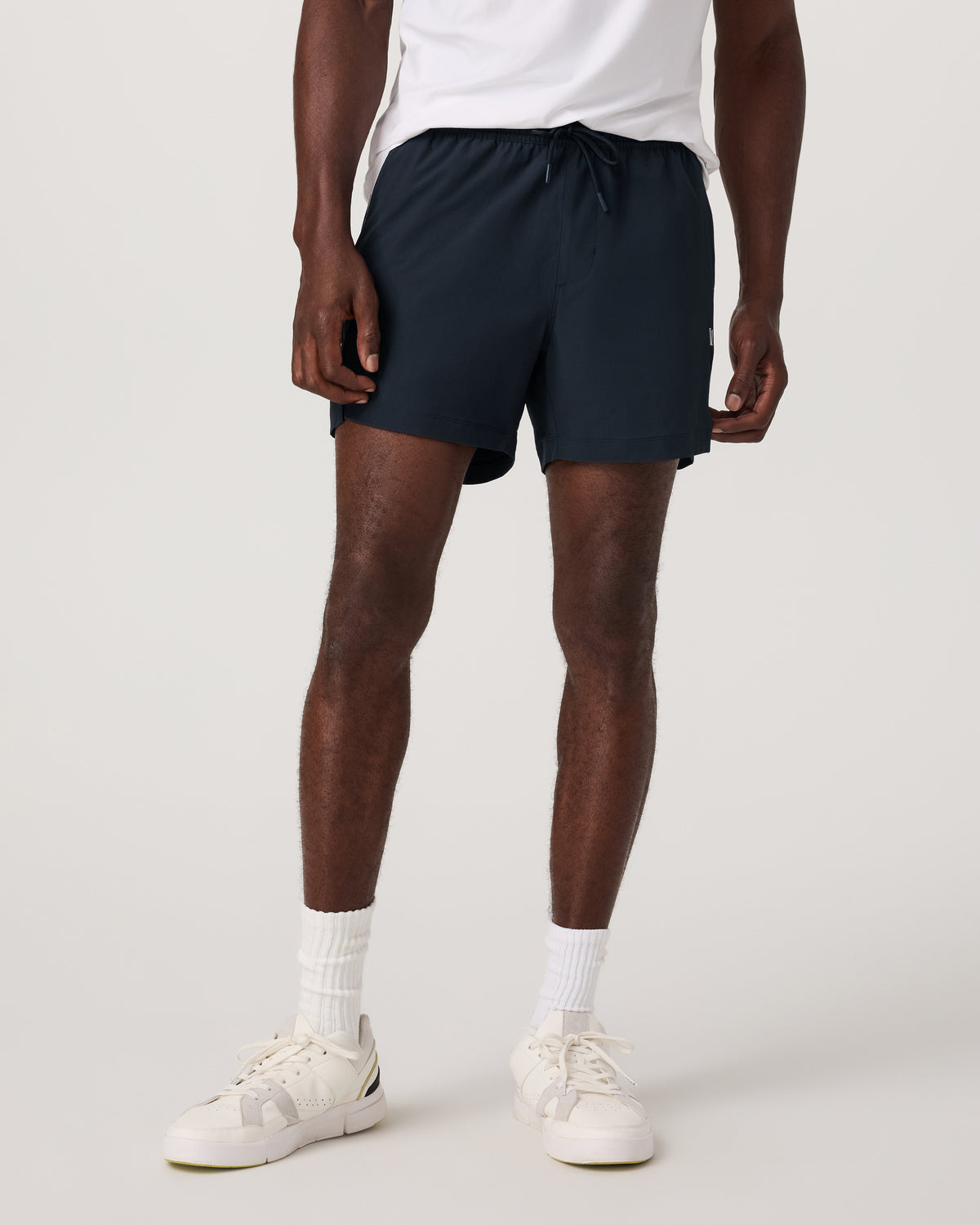 Vuori Crosscourt Short Unlined 5" Men's Navy Tennis Shorts
