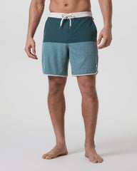 Vuori Cruise Boardshort Deep Sea Colorblock