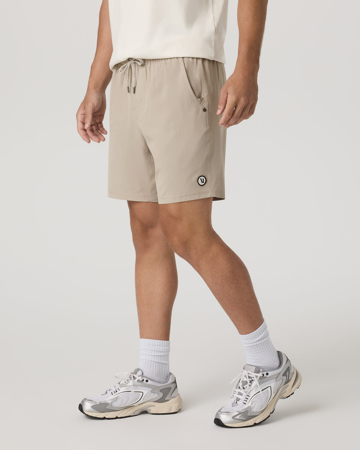 Vuori Kore Short Lined 7" Men's Toast Athletic Fit Shorts