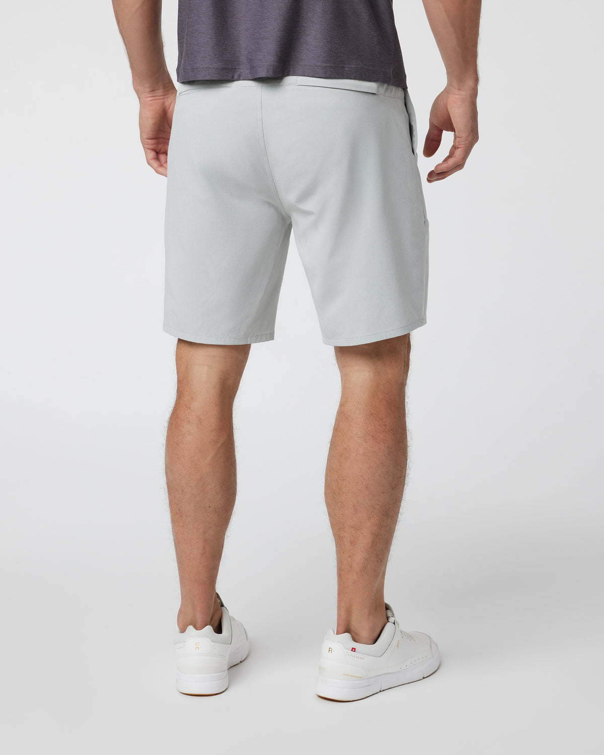 Vuori Aim Short Men's Sky Grey Tailored Shorts