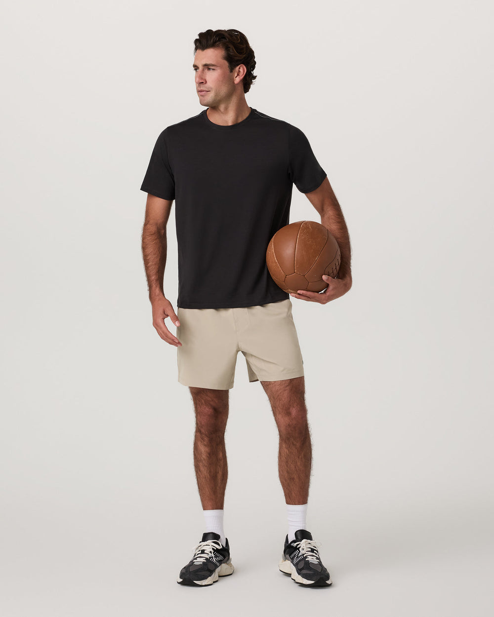 Vuori Kore Short Lined 5" Men's Toast Athletic Shorts