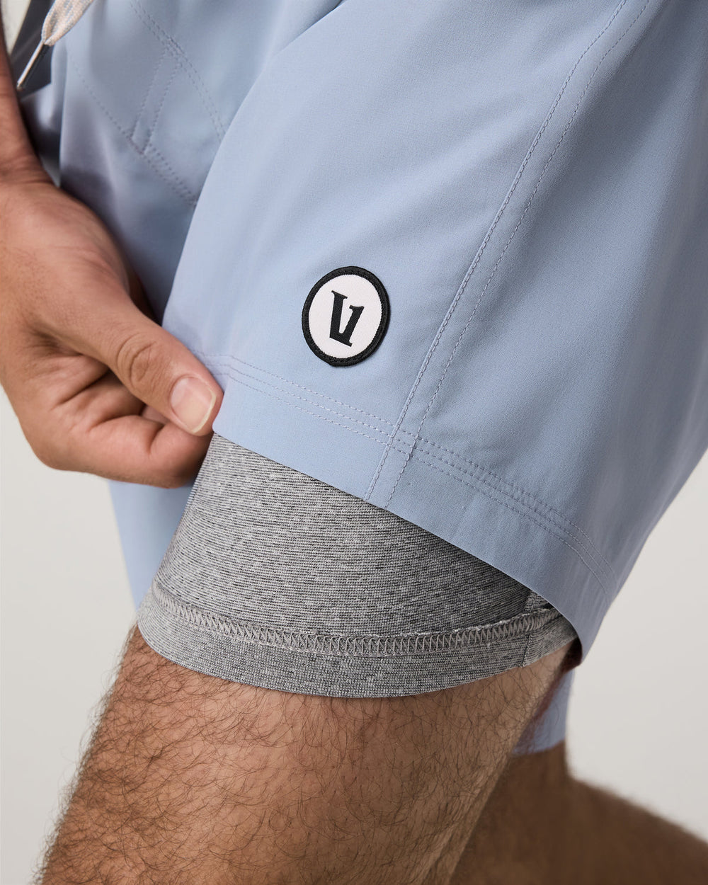 Vuori Kore Short Lined 7" Men's Blue Dusk Shorts