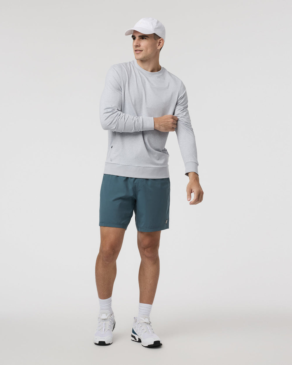 Vuori Kore Short Lined 7" Men's Light Deep Sea Athletic Shorts