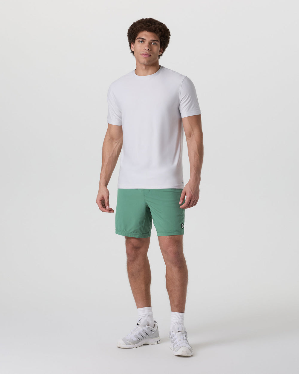 Vuori Kore Short Lined 7" Men's Hedge Green Athletic Shorts