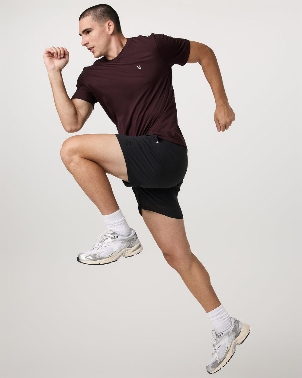 Vuori Elevate Kore Short Unlined 7" Men's Black Shorts