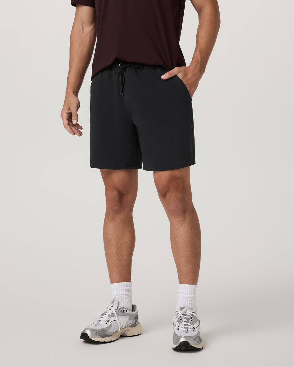 Vuori Elevate Kore Short Unlined 7" Men's Black Shorts