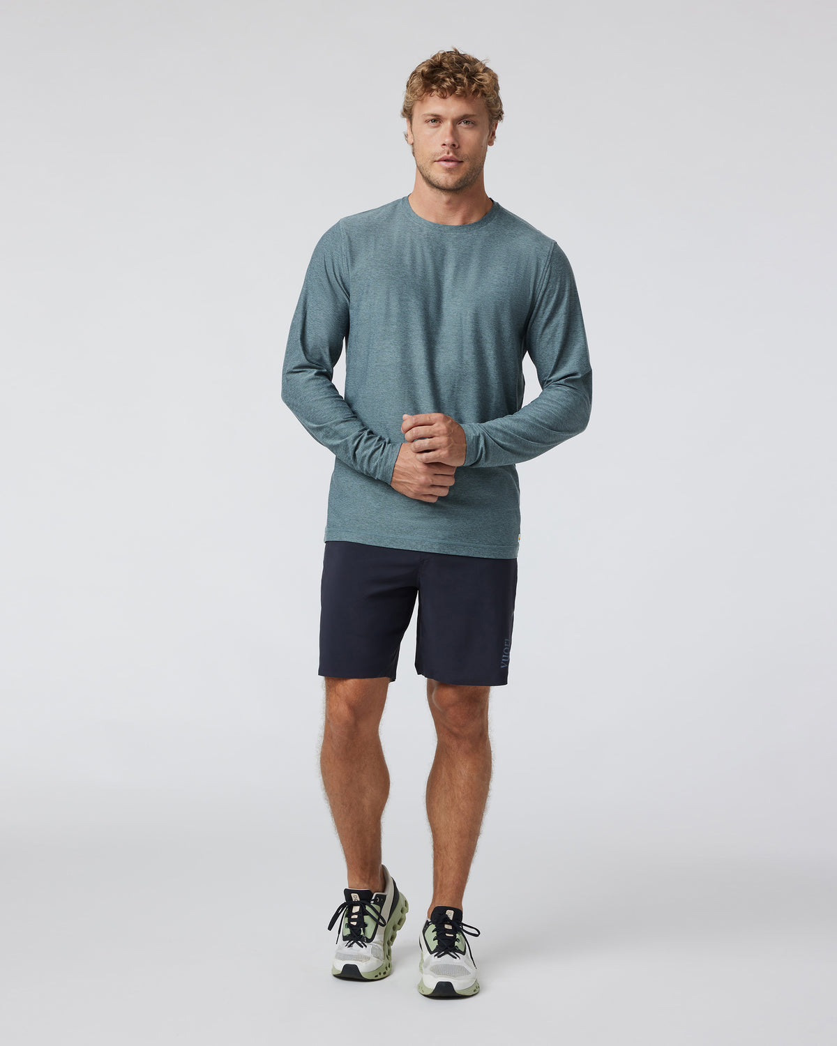 Vuori Domain Performance Short Men's Black Workout Shorts