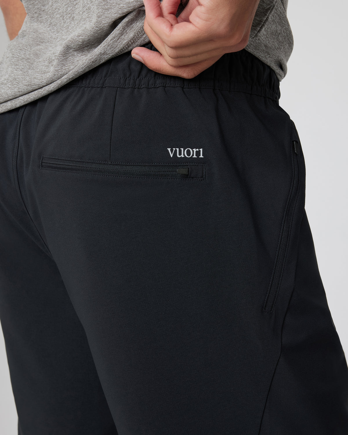 Vuori Train Tech Short Men's Black Training Shorts