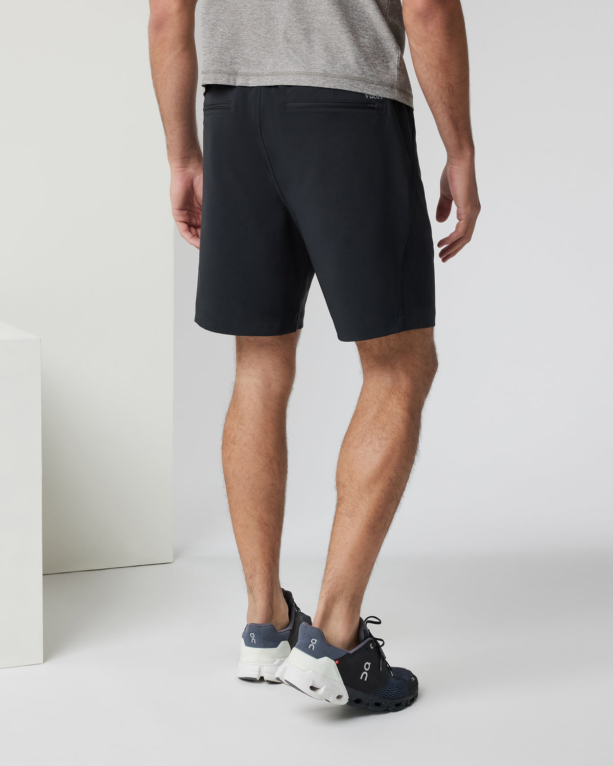 Vuori Train Tech Short Men's Black Training Shorts