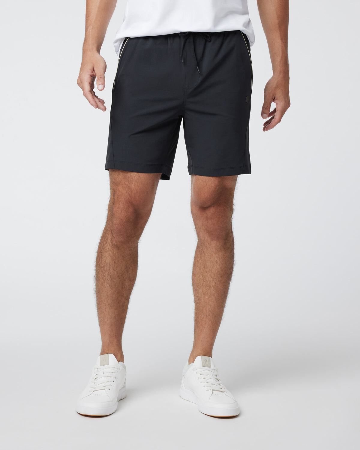 Vuori Crosscourt Short Men's Black Tennis Shorts