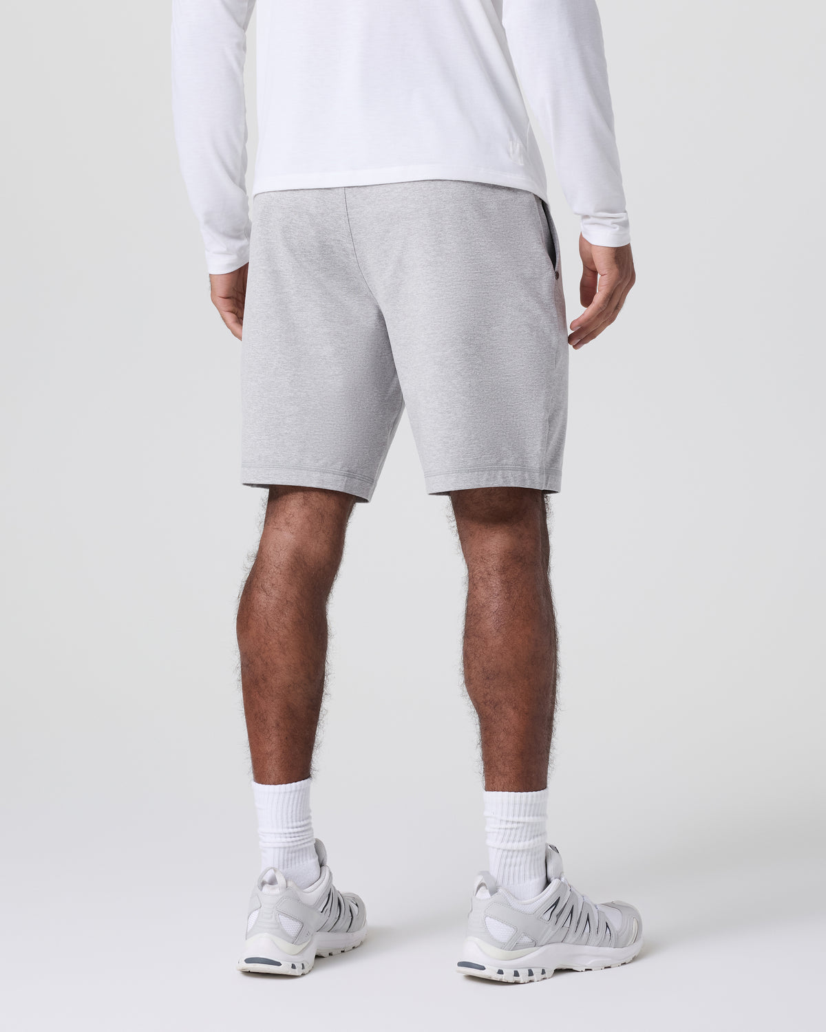 Vuori Coronado Short 8" Light Heather Grey