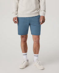 Vuori Coronado Short 8" Men's Pool Blue Heather Lounge Short