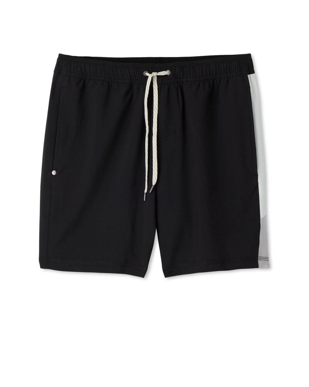 Vuori Kore Short X2 Lined Classic Fit 7" Black/Salt/Amethyst Grey