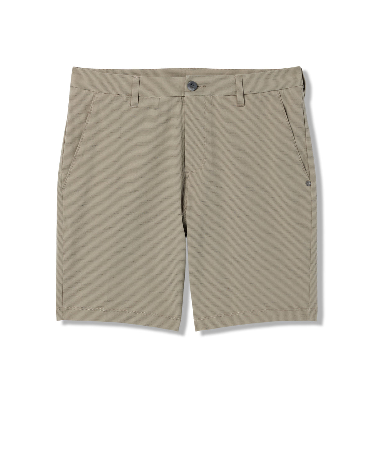 Vuori Pebble Short Men's Lightweight Gravel Tan Golf Shorts