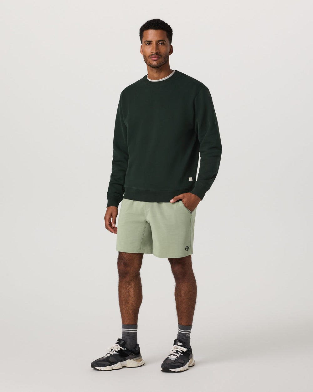 Vuori Elevate Kore Short Unlined 7" Men's Agave Shorts