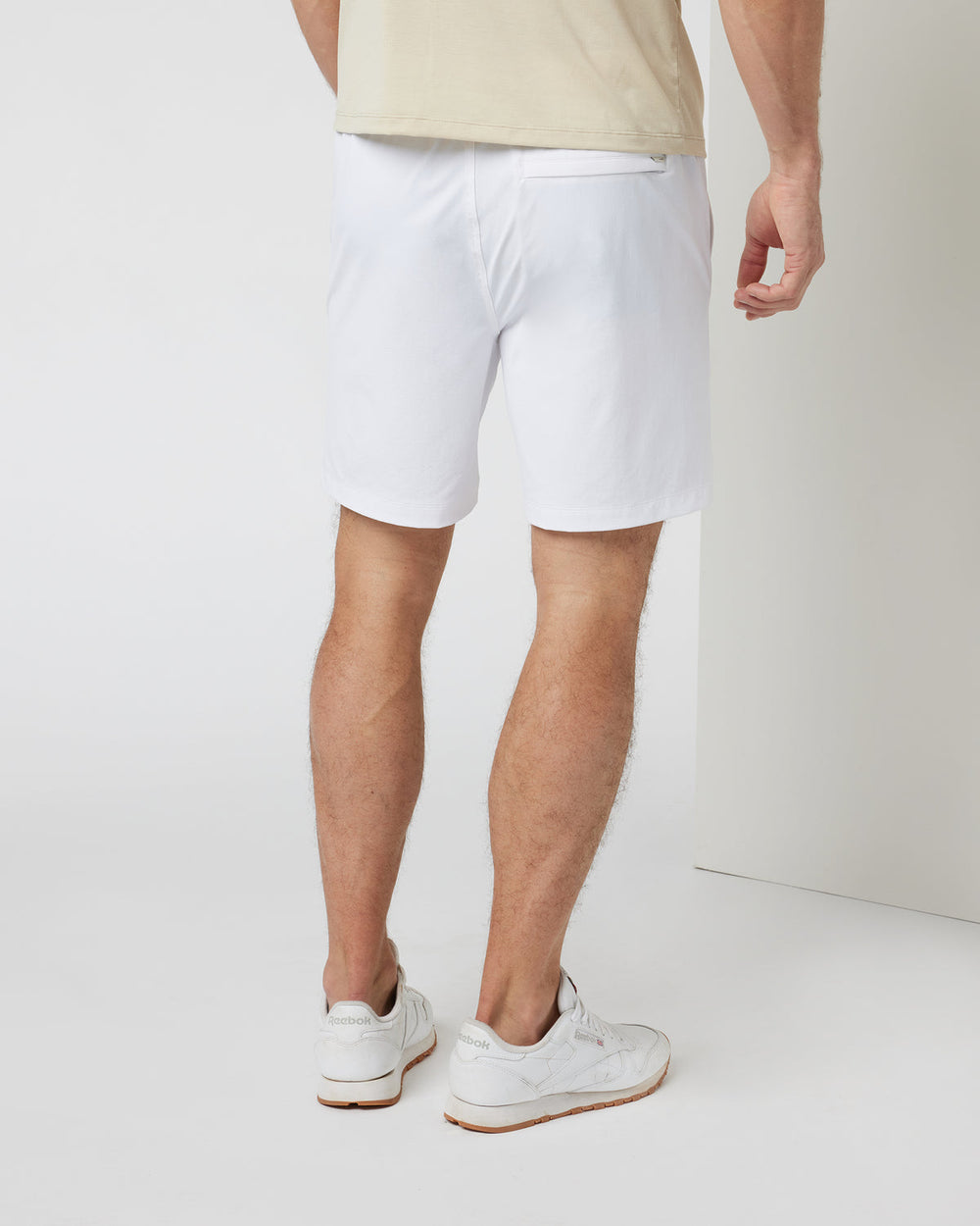 Vuori Crosscourt Short Men's White Tennis Shorts