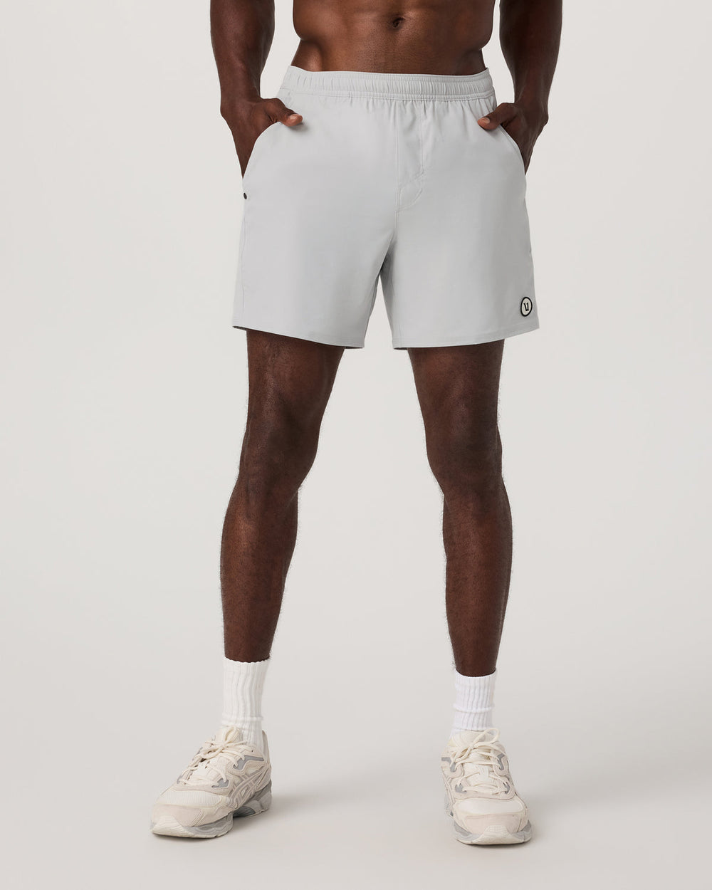 Vuori Maverick Volley Short Lined Men's Sky Grey Swim Shorts