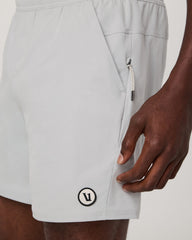Vuori Maverick Volley Short Lined Men's Sky Grey Swim Shorts