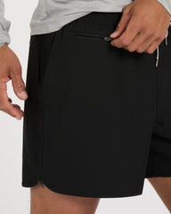 Vuori Banks Short 5" Men's Black 5 Inch Shorts