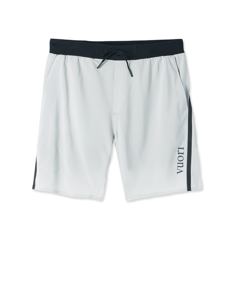 Vuori Domain Performance Short Sky Grey Workout Shorts