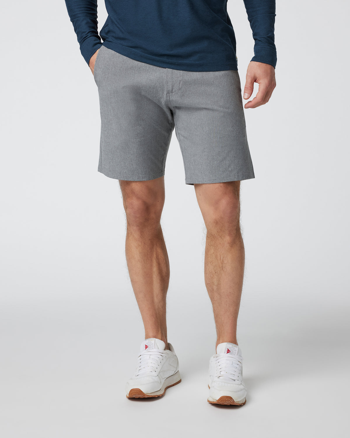 Vuori Aim Short Men's Concrete Tailored Shorts