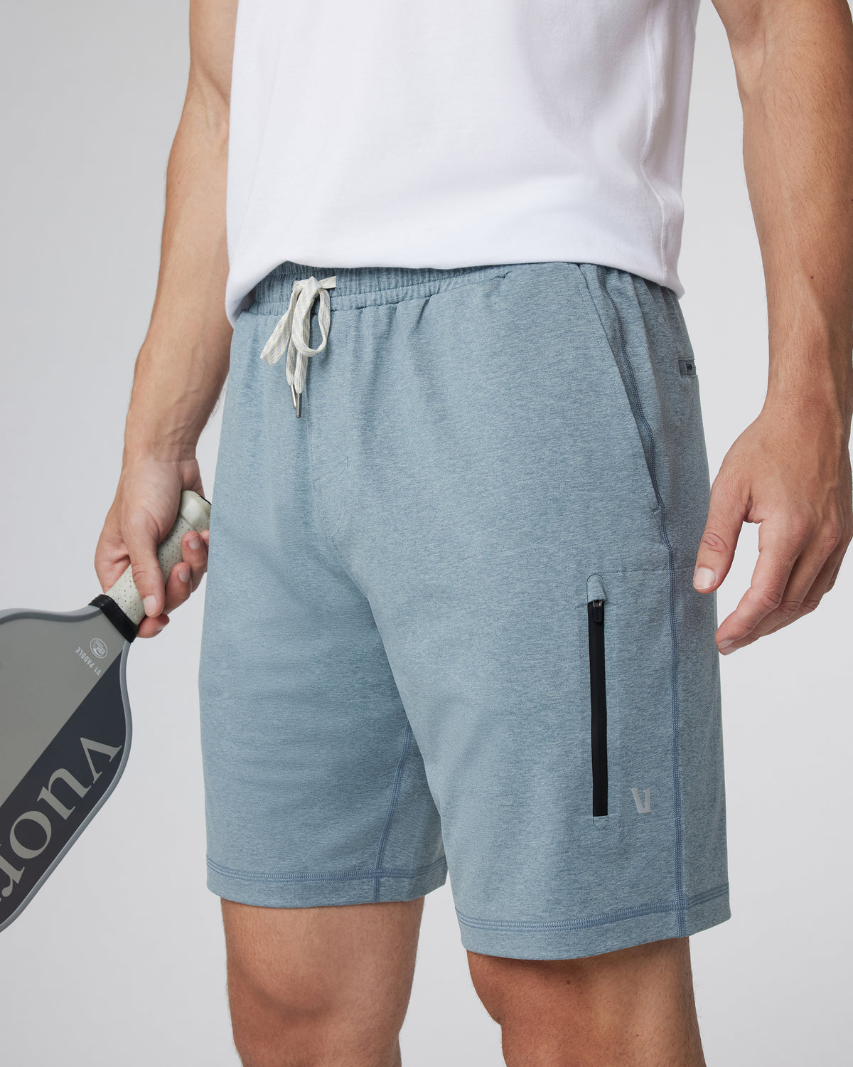 Vuori Sunday Performance Short 8.5" Dusty Blue Heather
