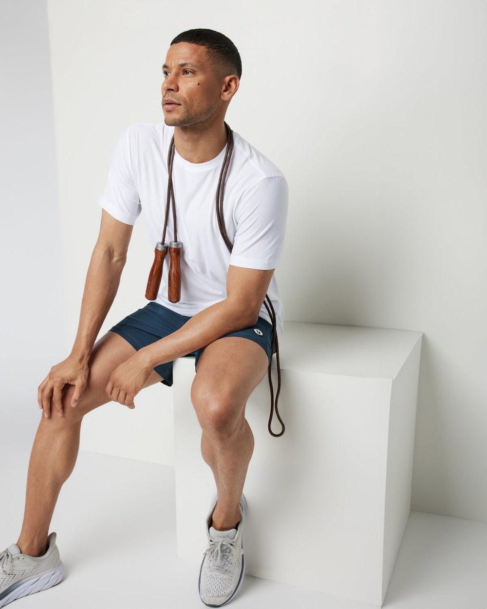 Vuori Kore Short Lined 5" Men's Indigo Athletic Shorts