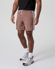 Vuori Kore Short X2 Lined Classic Fit 7" Sedona Brown/Salt/Amethyst Grey