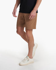 Vuori Meta Short Camel Brown Relaxed Fit Chino Shorts