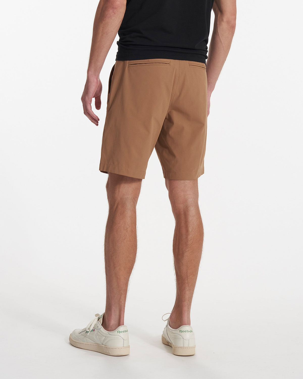 Vuori Meta Short Camel Brown Relaxed Fit Chino Shorts