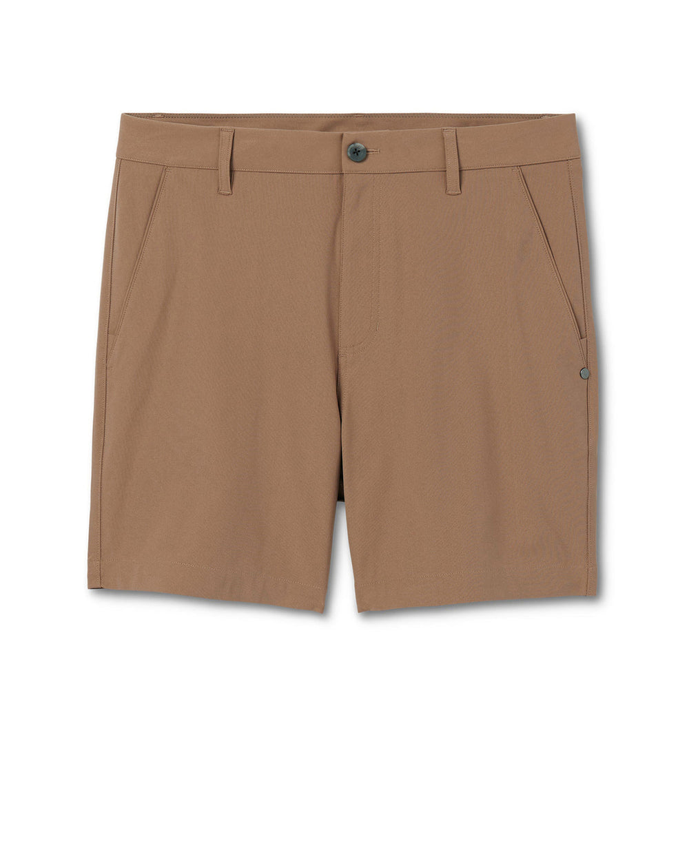 Vuori Meta Short Camel Brown Relaxed Fit Chino Shorts