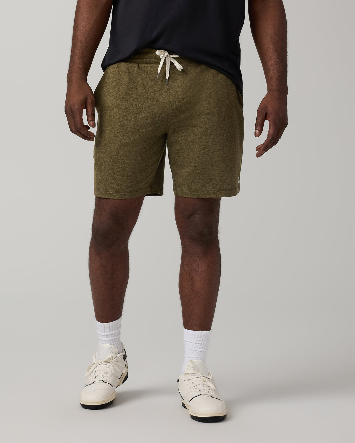 Vuori Ponto Short Men's Moss Green Heather Shorts