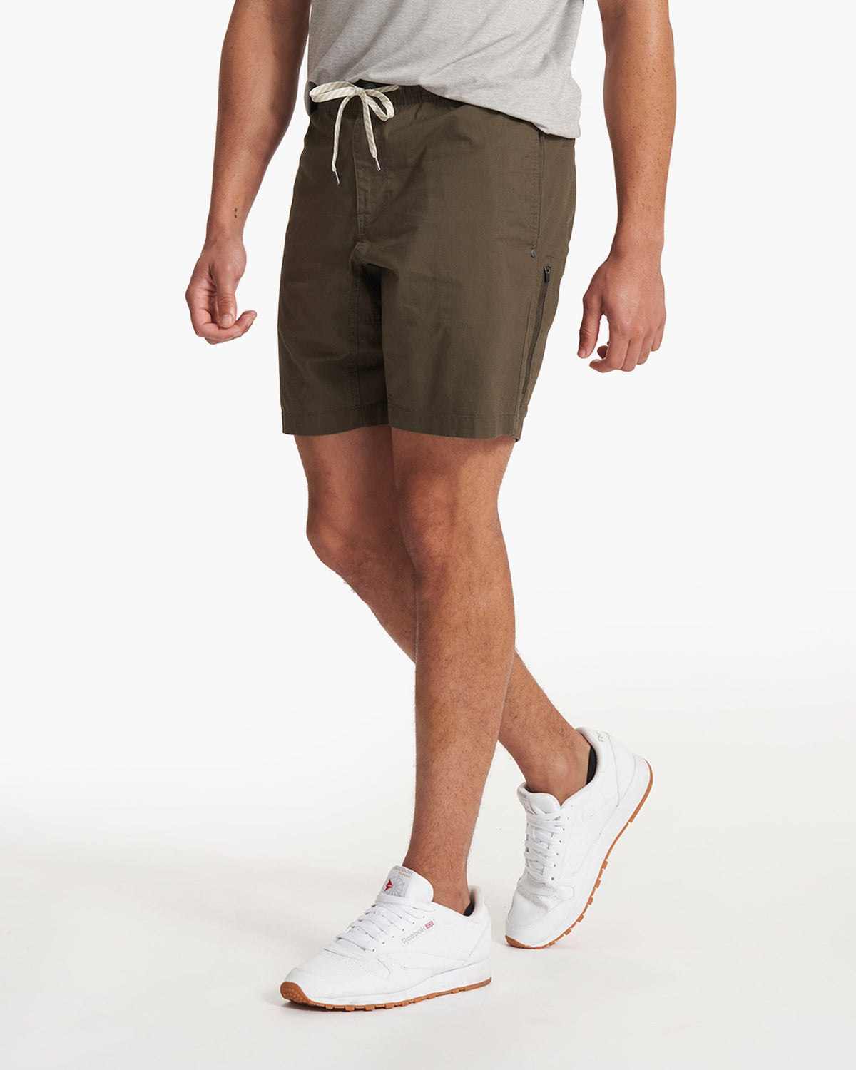 Vuori Ripstop Short Men's Dark Oregano Cotton Shorts