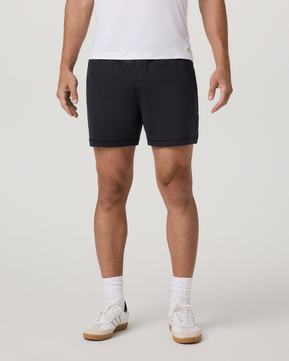Vuori Coronado Short 5" Men's Black Heather Shorts