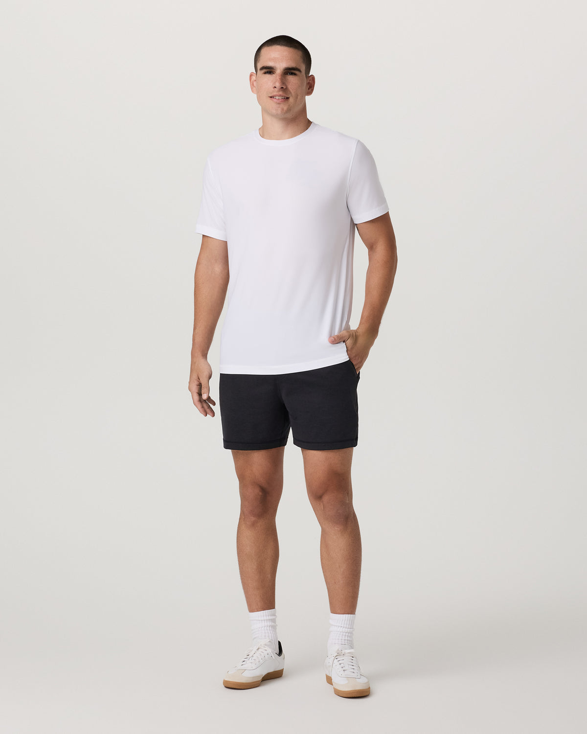 Vuori Coronado Short 5" Men's Black Heather Shorts