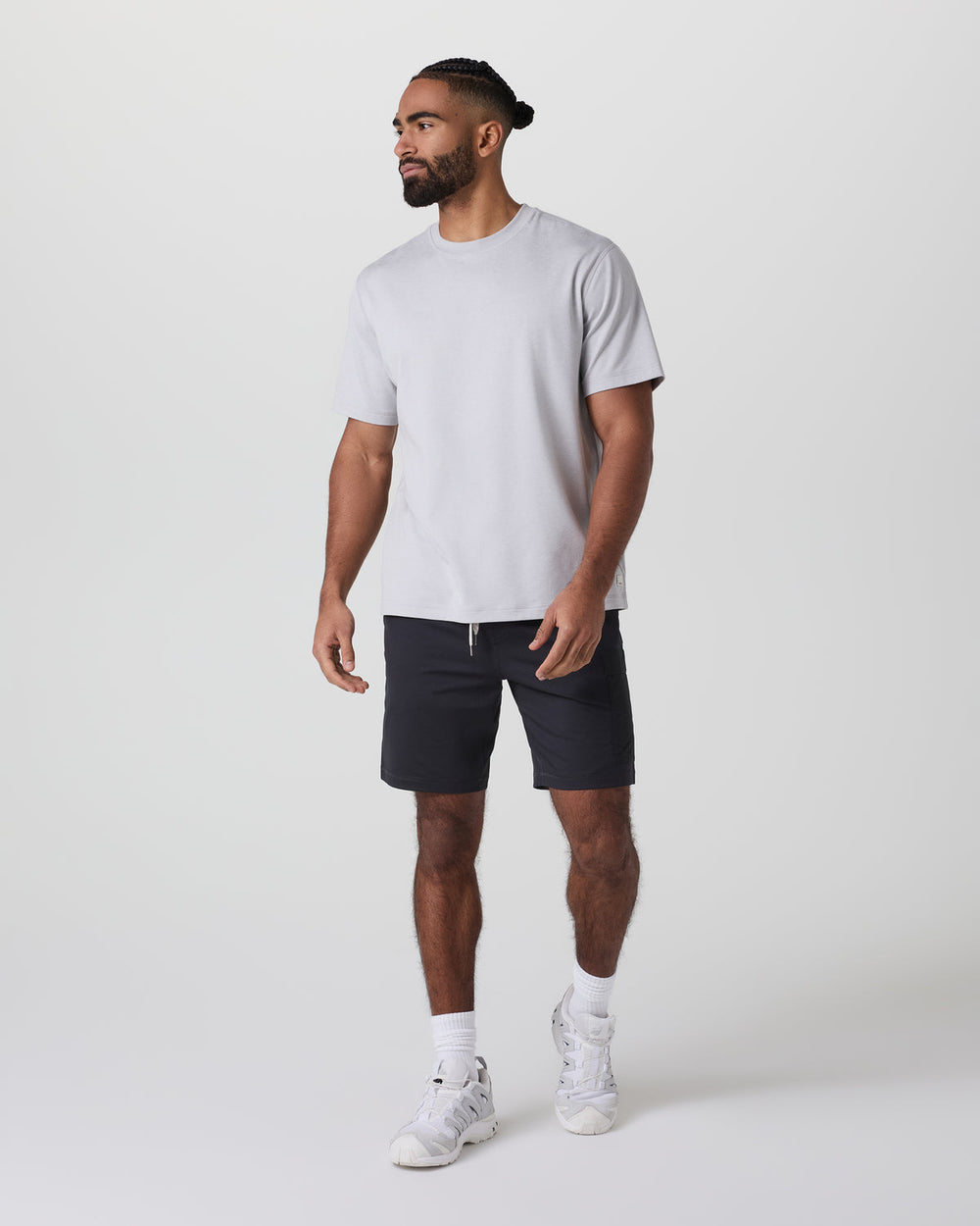 Vuori Sunday Performance Utility Short Classic Fit 8" Black
