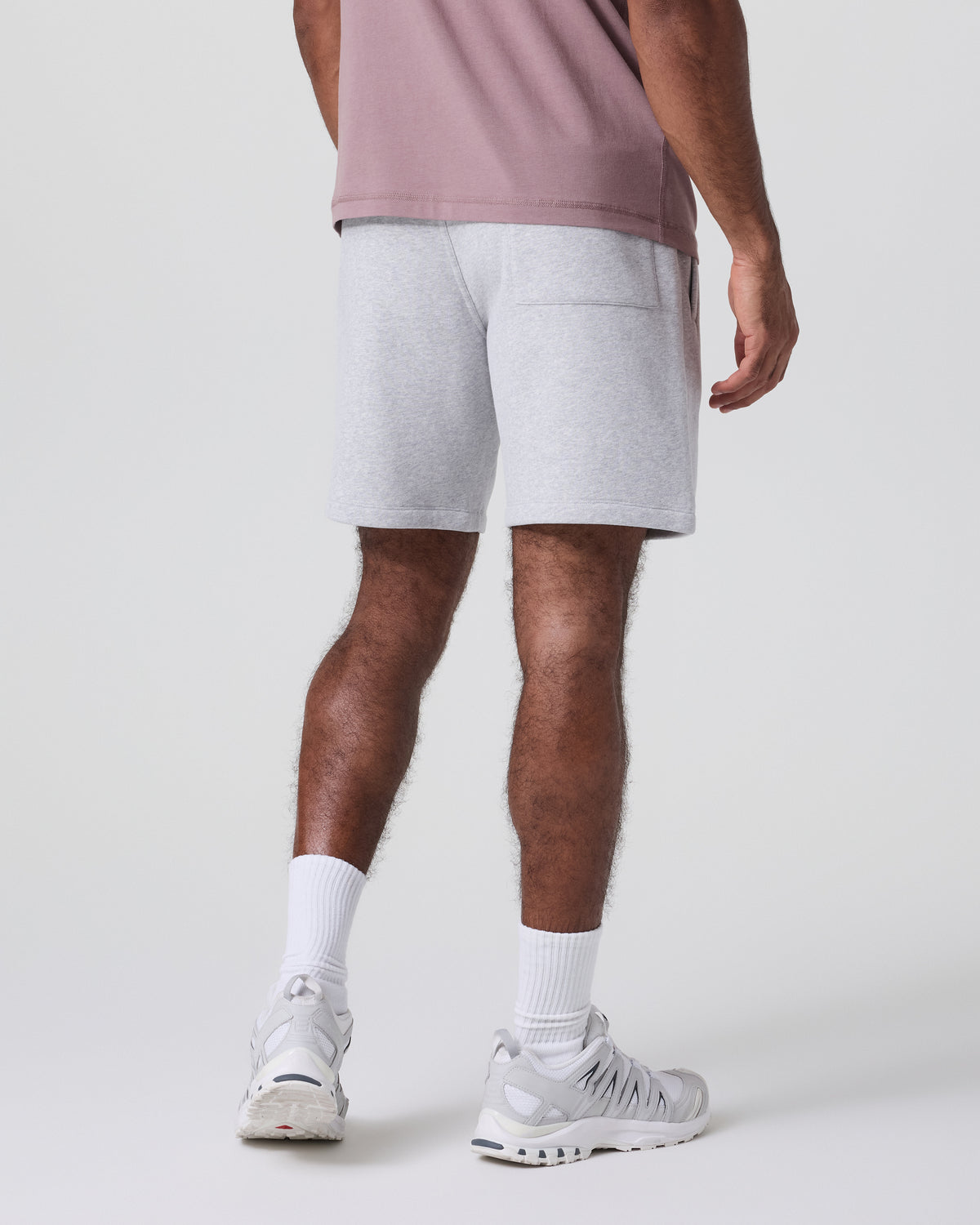 Vuori Seaside Short Classic Fit 8" Light Heather Grey