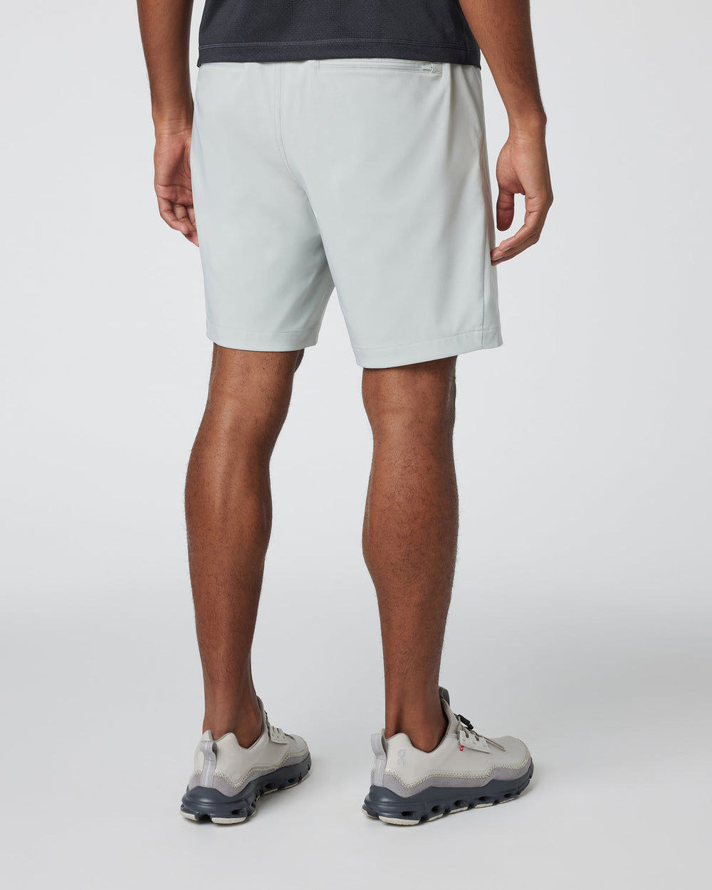 Vuori Train Tech Short Men's Sky Grey Training Shorts