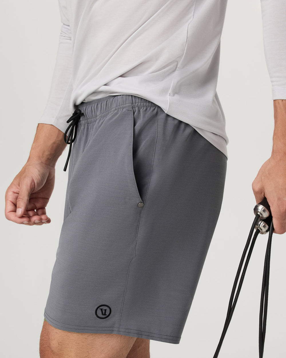 Vuori Elevate Kore Short Unlined 7" Men's Zinc Shorts