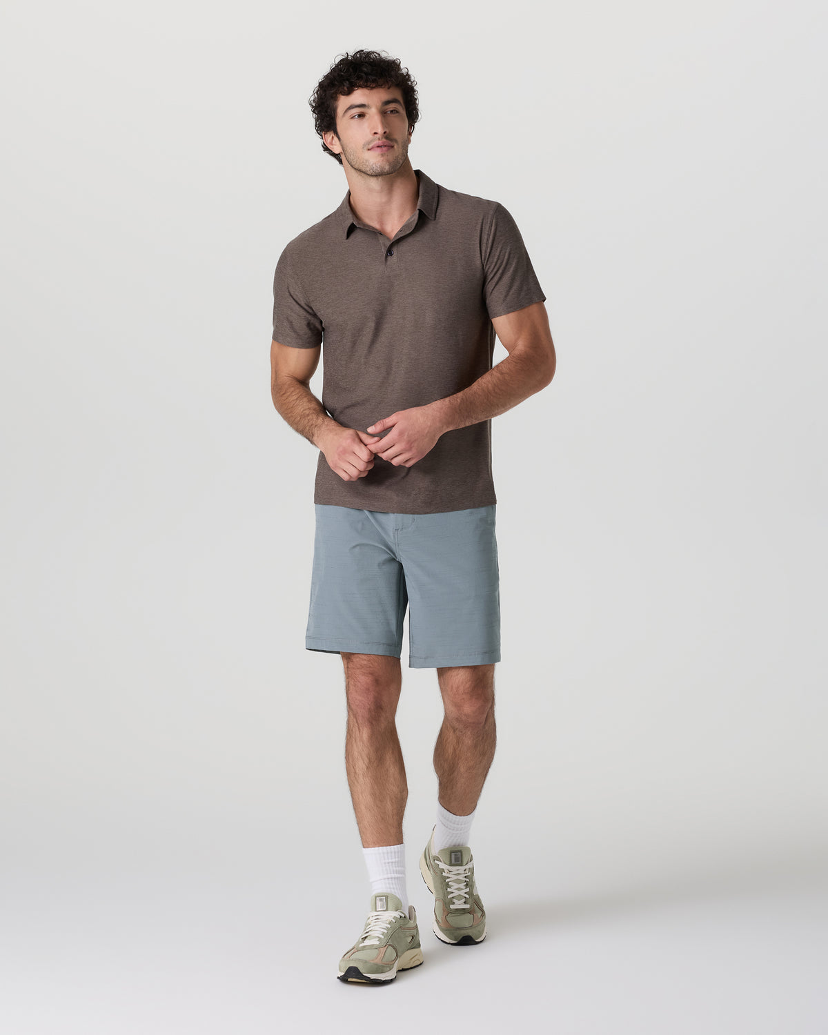 Vuori Pebble Short Dusty Blue Lightweight Golf Shorts