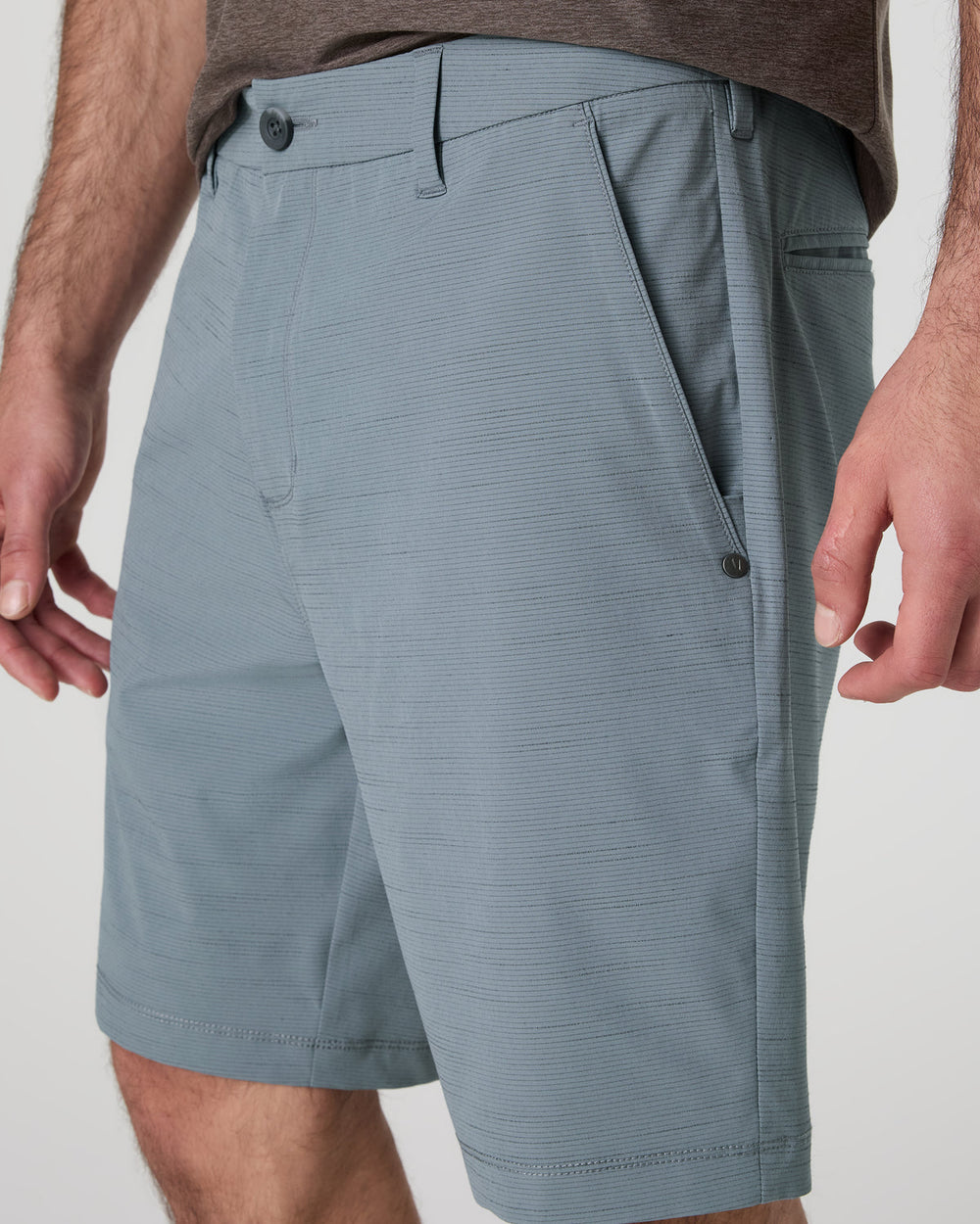 Vuori Pebble Short Dusty Blue Lightweight Golf Shorts