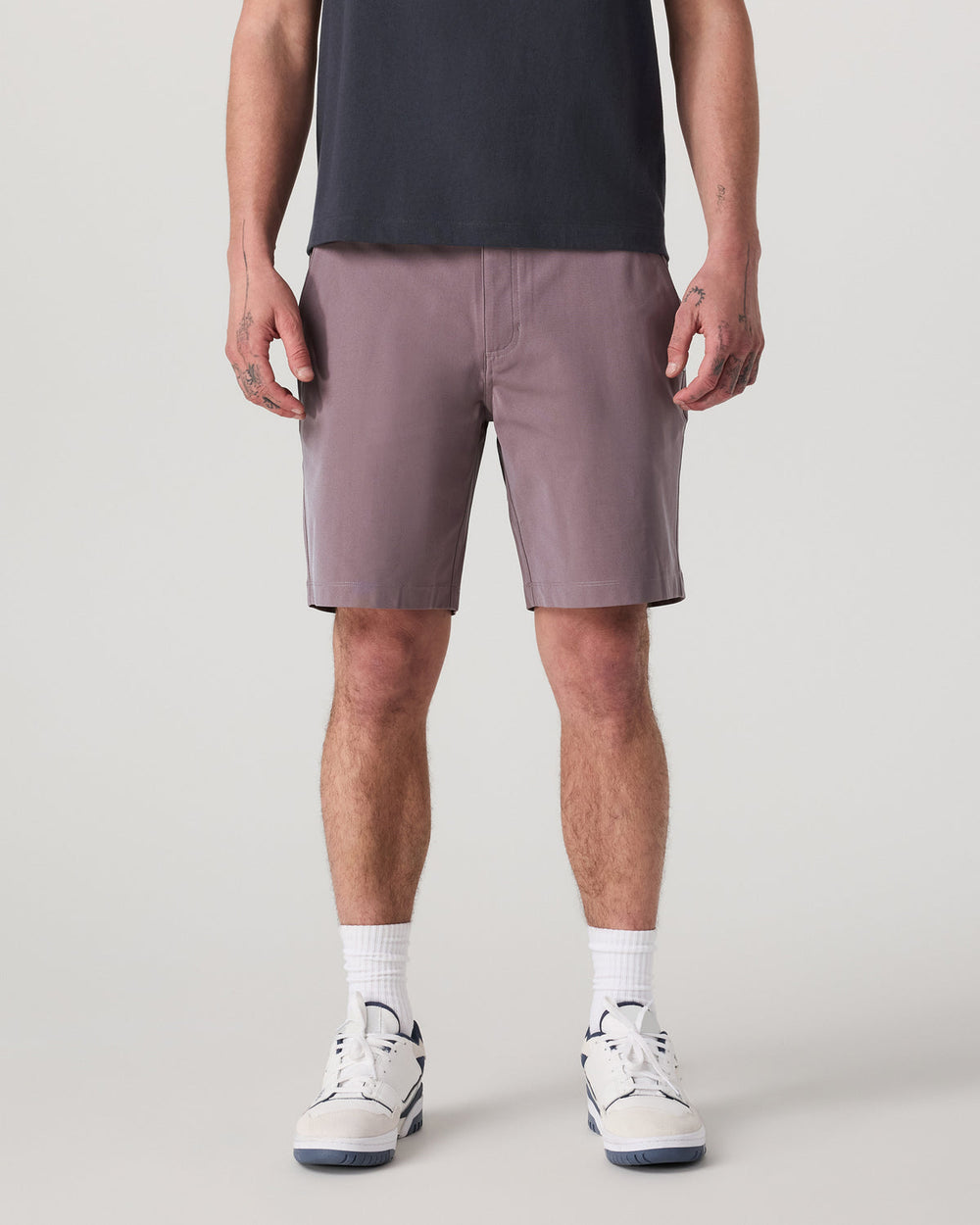 Vuori Meta Short 8" Men's Dusty Plum Classic Chino Shorts