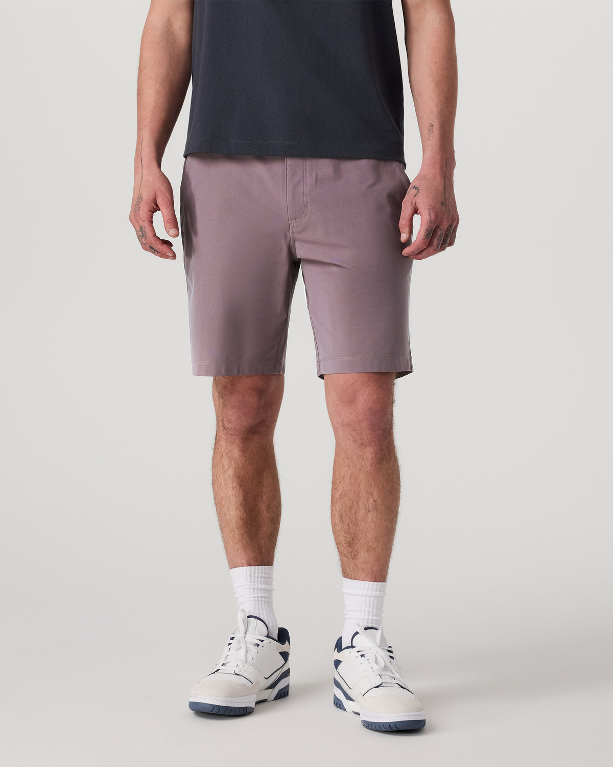 Vuori Meta Short 8" Men's Dusty Plum Classic Chino Shorts