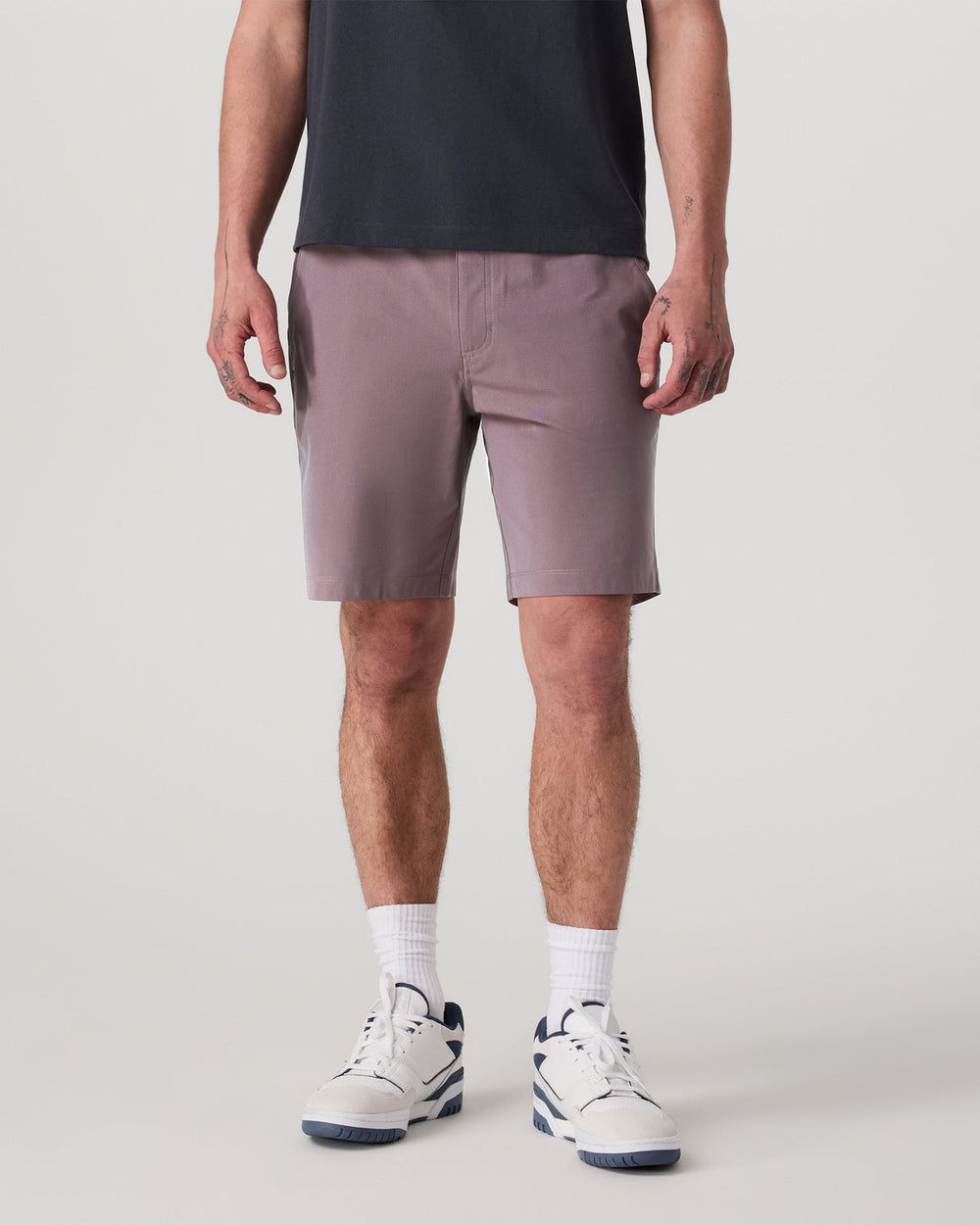 Vuori Meta Short 8" Men's Dusty Plum Classic Chino Shorts
