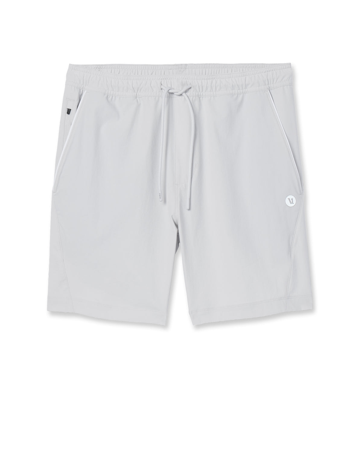 Vuori Crosscourt Short Men's Frost Grey Tennis Shorts